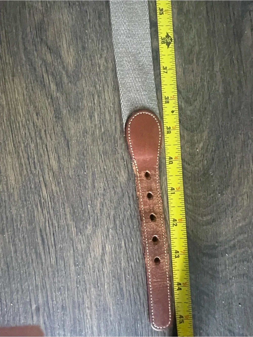 Vintage Dooney & Bourke Wool Surcingle Belt